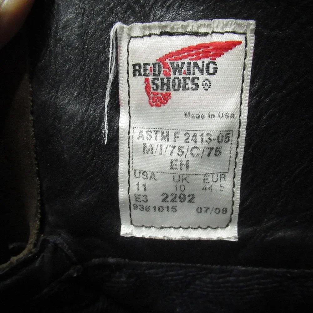 Red Wing Logger Boots Mens 11 Waterproof Gore‎ Tex Work Steel Toe USA 2292 RARE